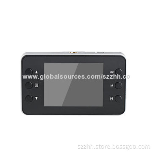 Car DVR full HD with 1080*720 pixel video resolution and 2.7-inch TFT screen